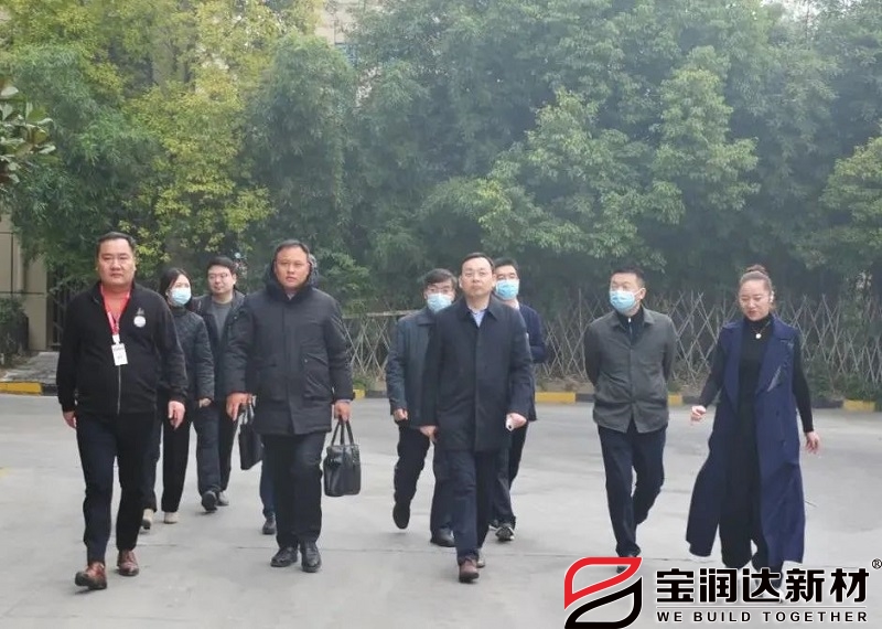 開(kāi)封黨工委書(shū)記肖文興一行蒞臨寶潤(rùn)達(dá)考察