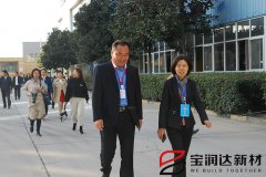 市人大常委會領(lǐng)導(dǎo)蒞臨寶潤達(dá)新型材料視察工業(yè)轉(zhuǎn)型工作