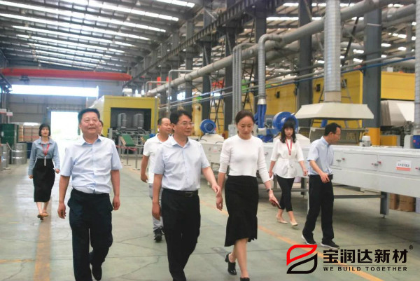 省廳融合處李翔處長一行來訪寶潤達(dá)參觀考察