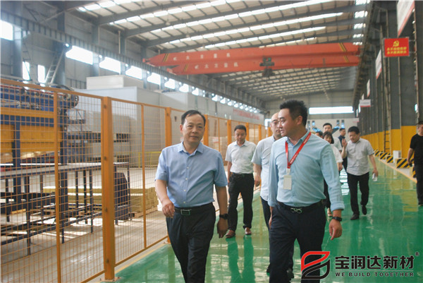 副市長趙勝業(yè)一行來訪寶潤達(dá)考察調(diào)研