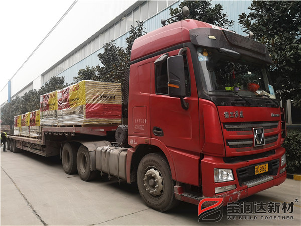 寶潤(rùn)達(dá)周口巖棉一體板項(xiàng)目發(fā)貨