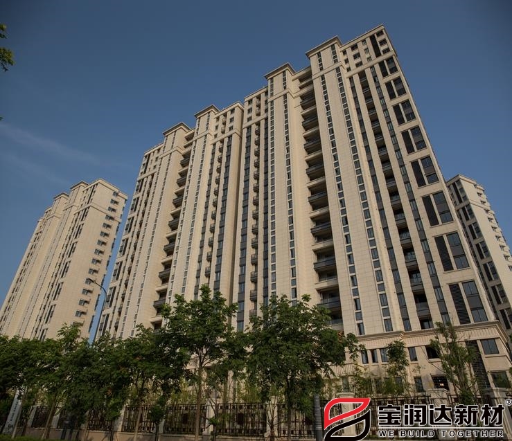 江蘇鹽城城東一號使用寶潤達(dá)一體板